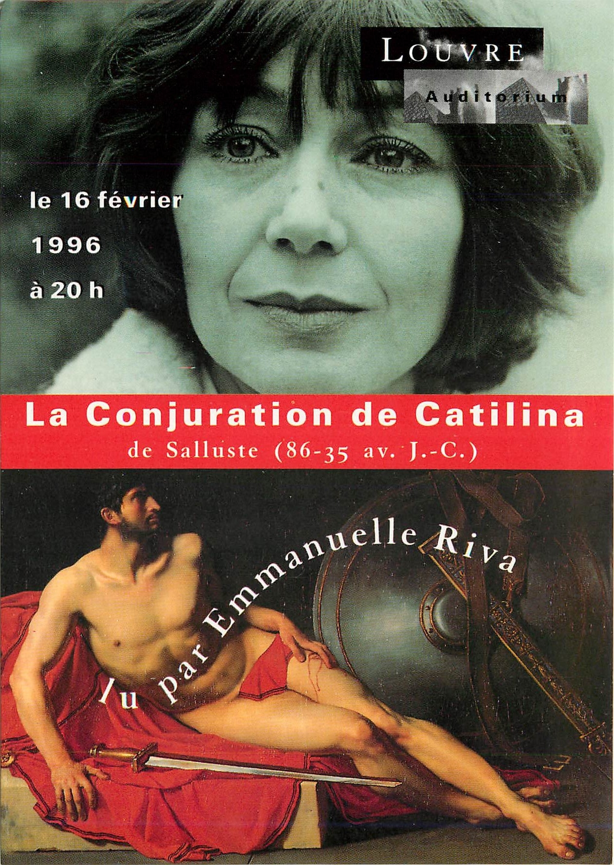 CPM La Conjuration de Catilina Emmanuelle Riva