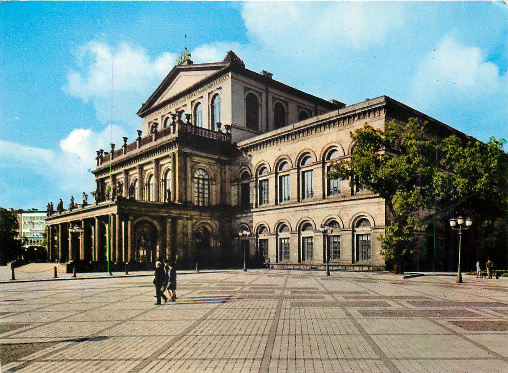 CPM Hannover das 1845 1852 von lavers erbaute Opernahus