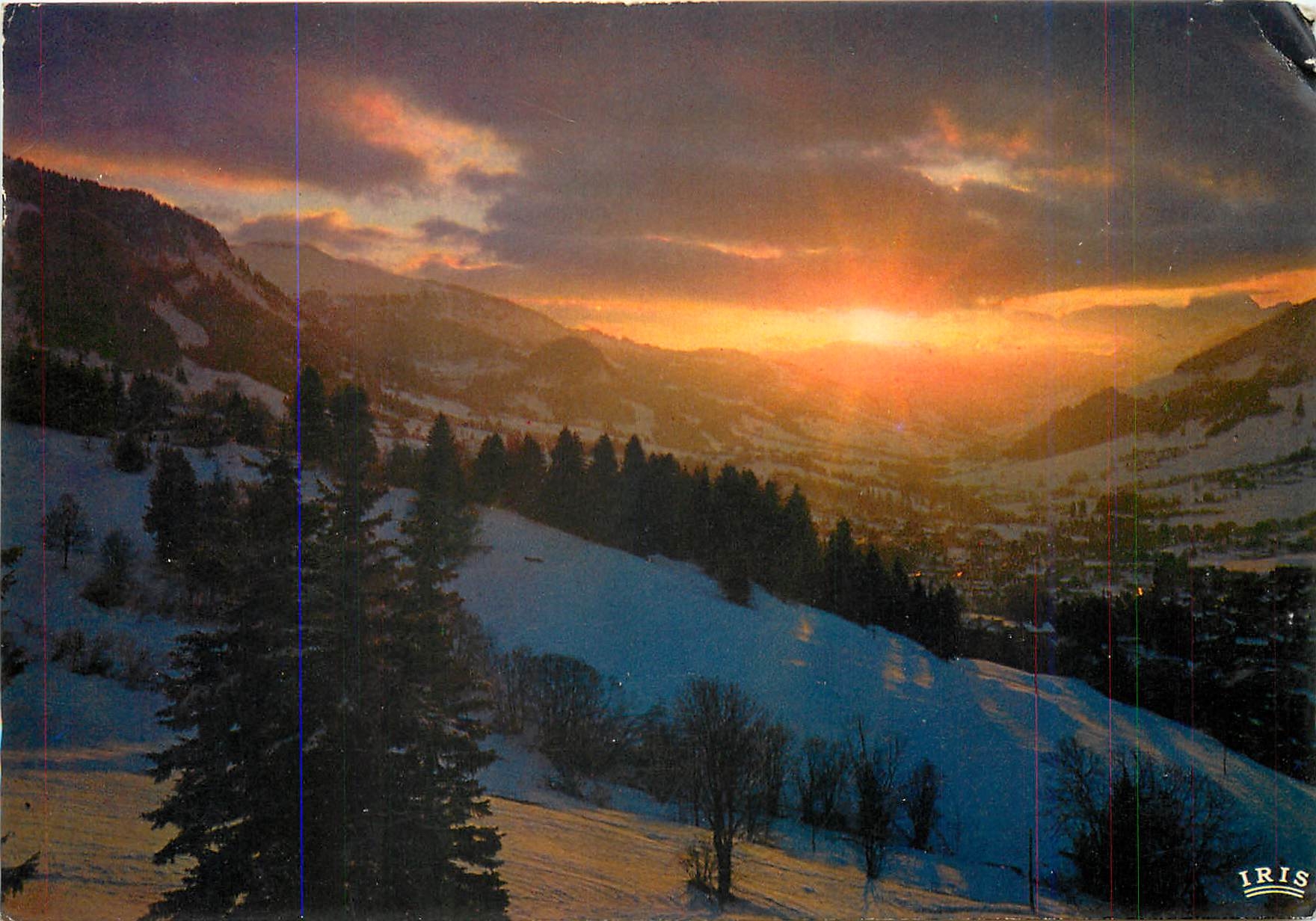 CPM Ombres et lumieres au Crepuscule