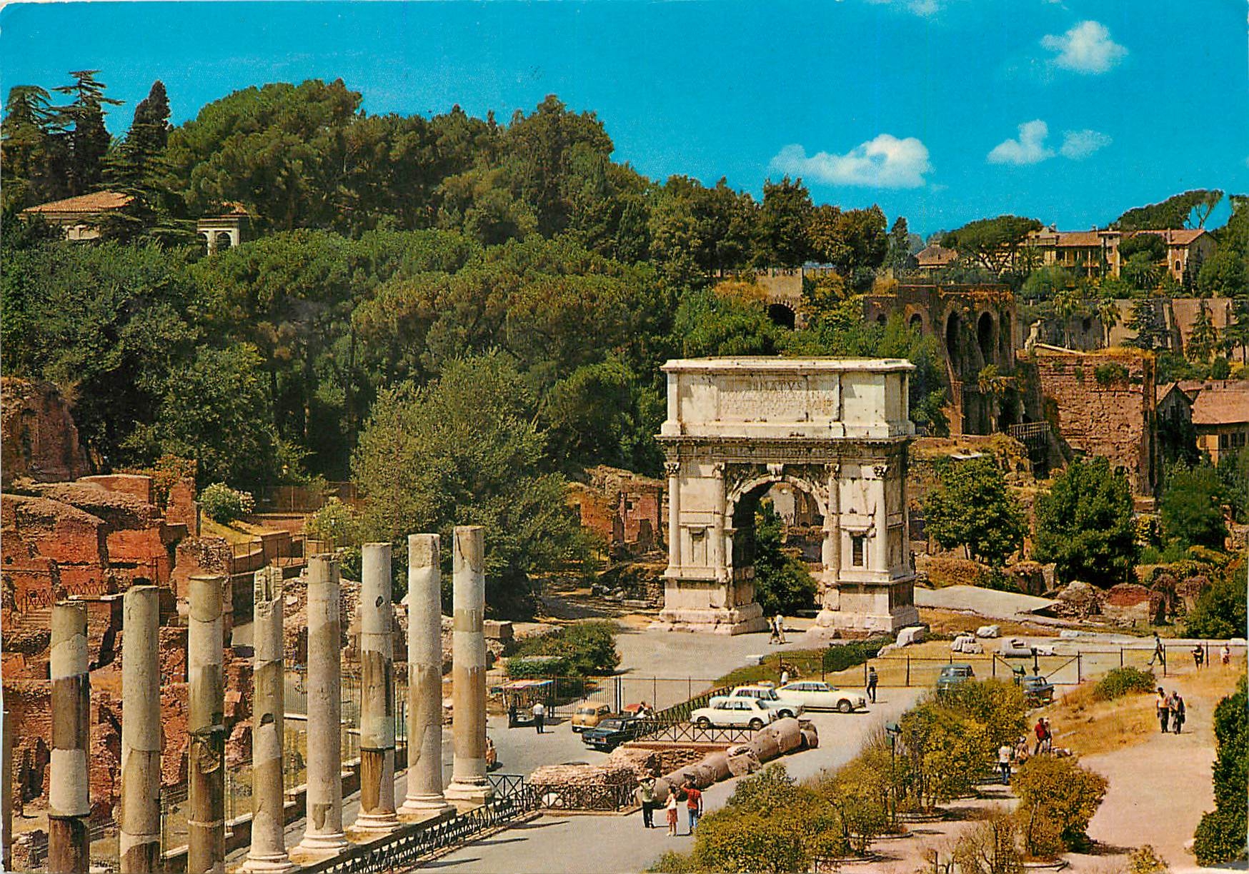 CPM Roma Forum Romain Arc de Tito