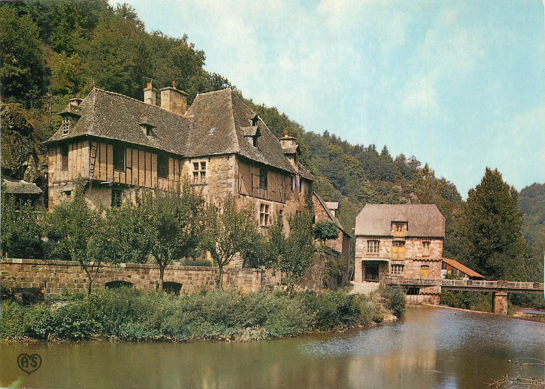 CPM Environs de St Cyprien sur Dourdou (Aveyron Moulin de Sagnes