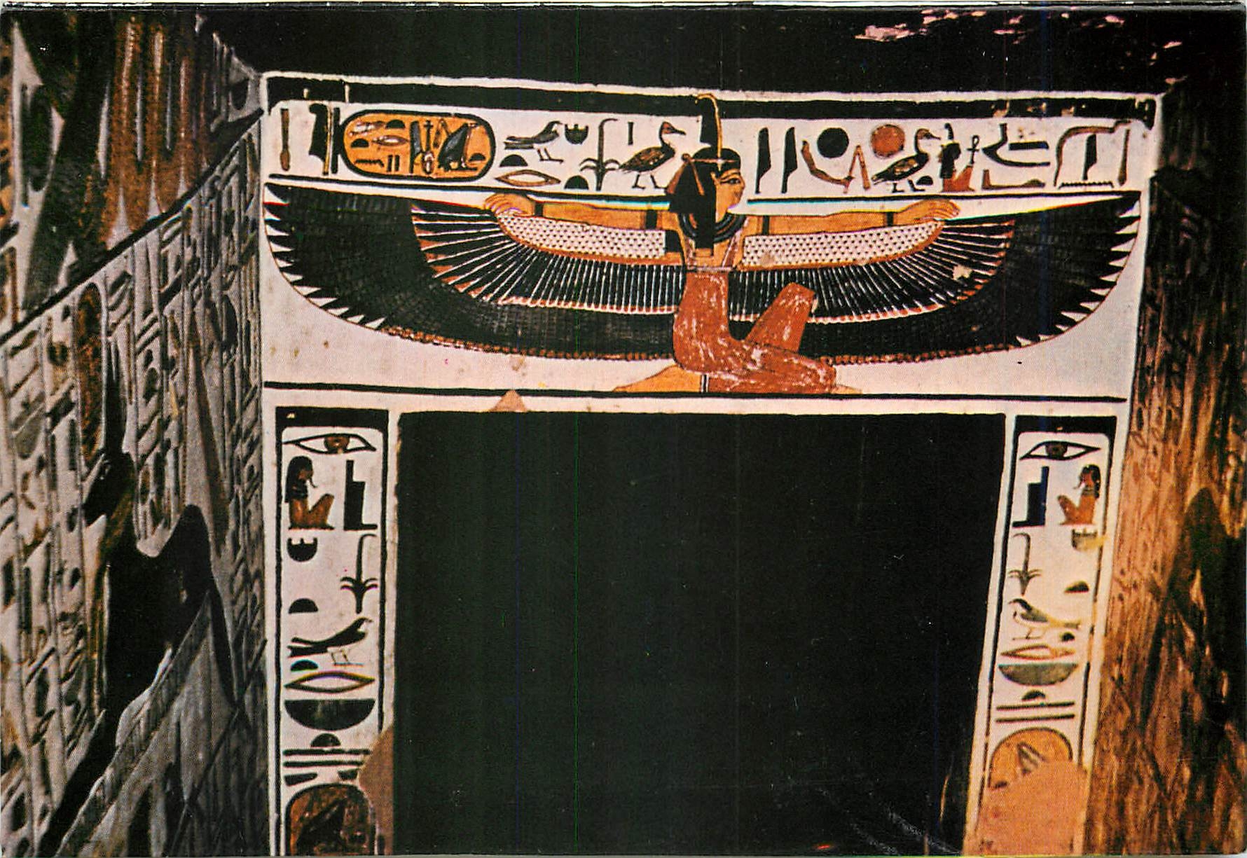 CPM La deesse Maat Ailee