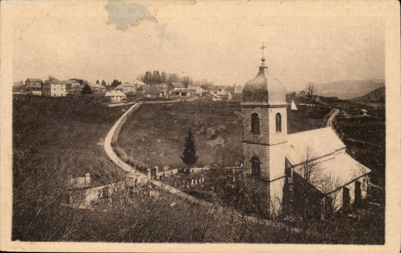 Jura-tourist the Lime-of-Crotenay-Church-CPA