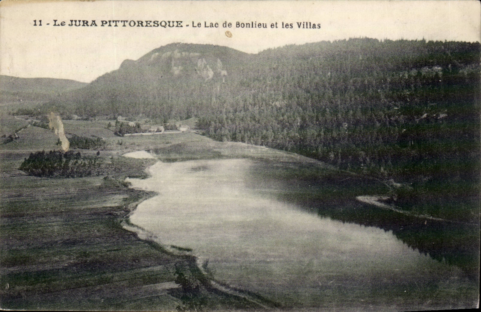 Bonlieu- Jura-tourist the Lake and Villas-CPA