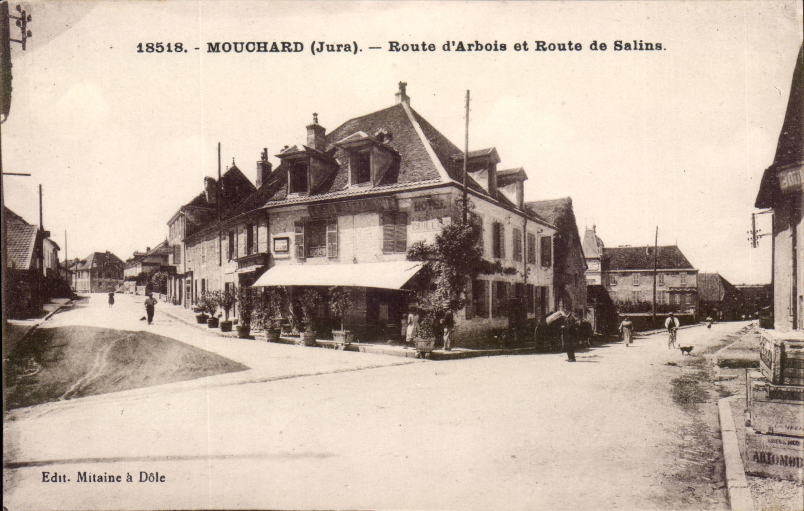 Jura-tourist Informer Road of Alpine laburnum and Road of Salinas-CPA