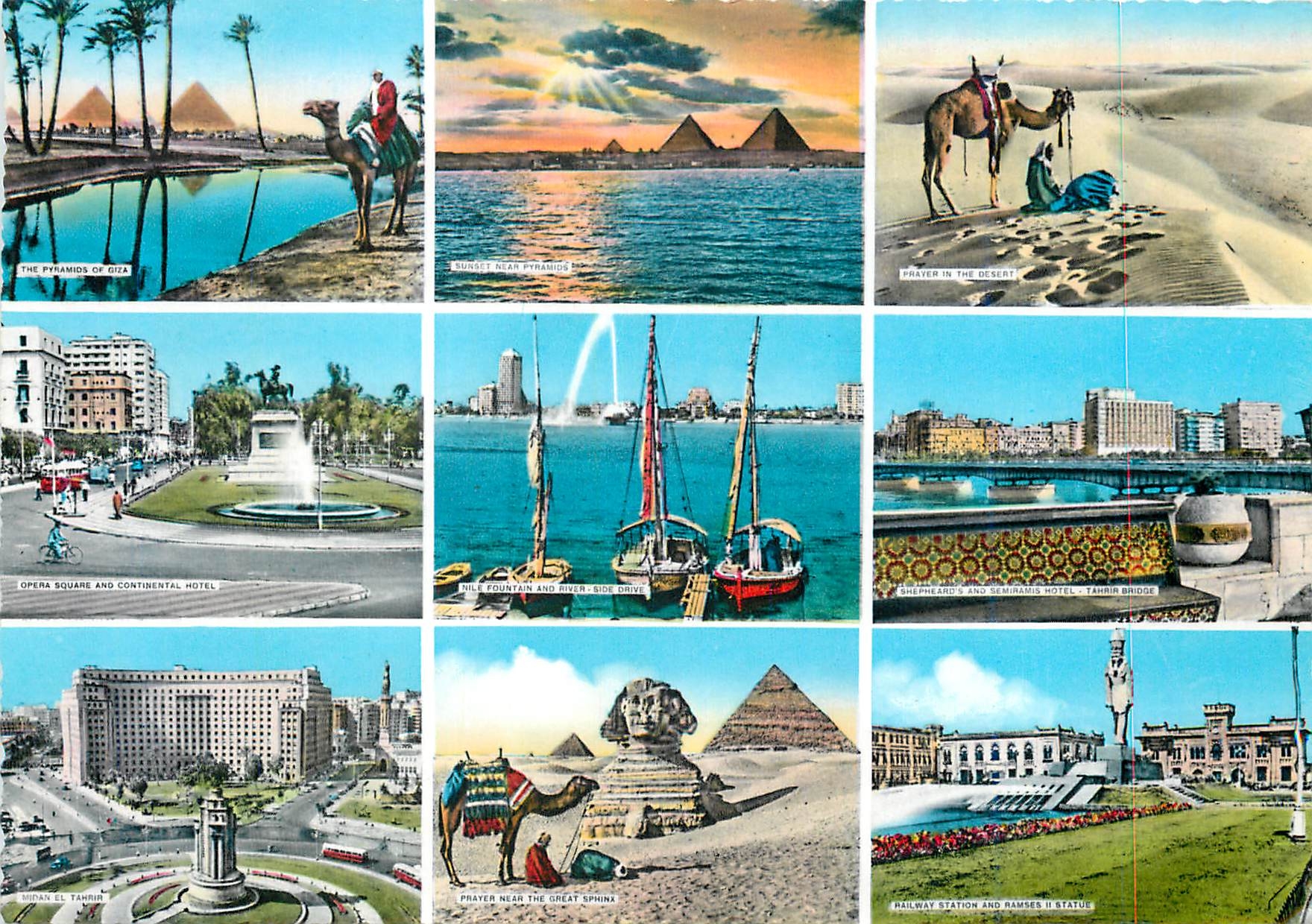 CPM Souvenir of Cairo 