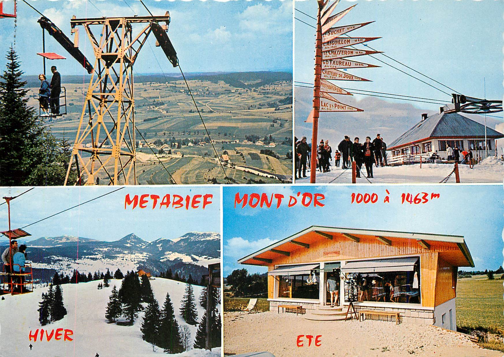CPM Metabief Mont d'Or Doubs 