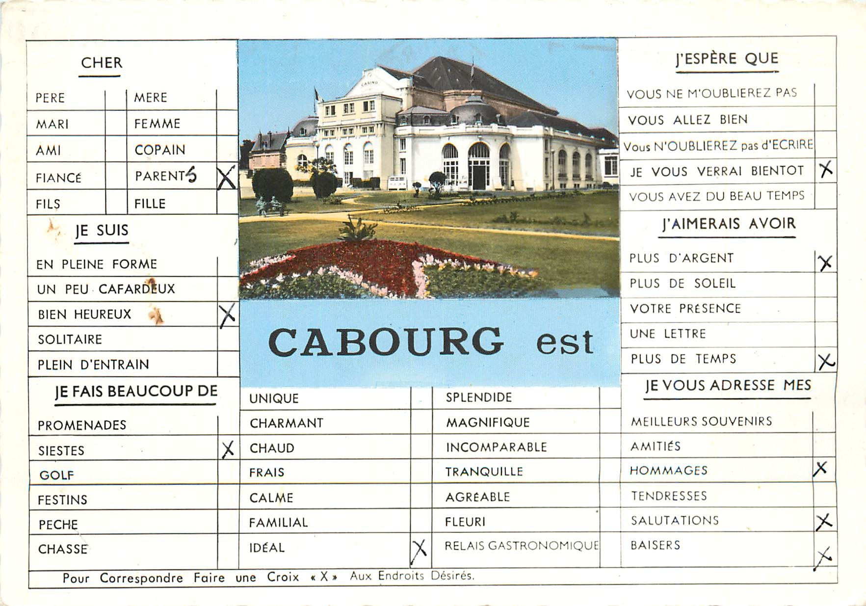 CPM Cabourg est 