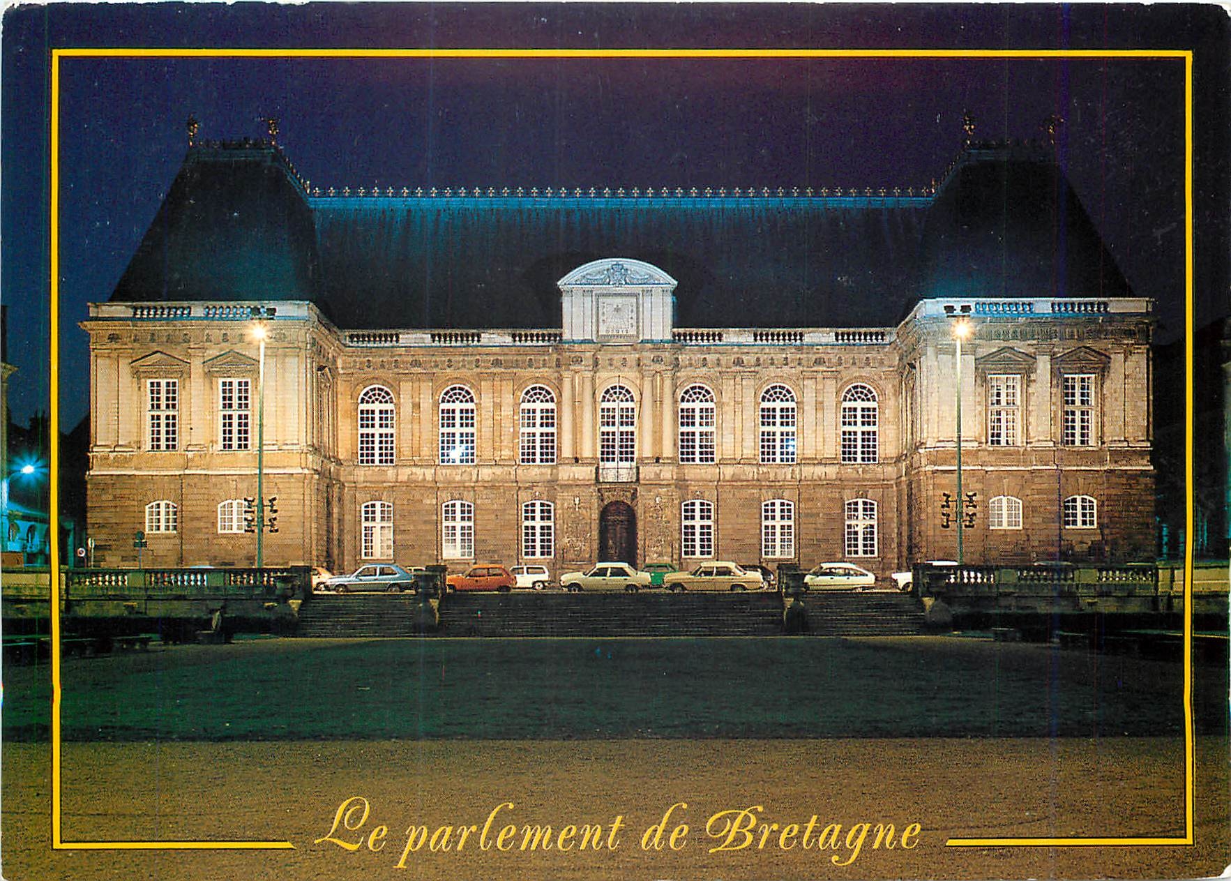 CPM Rennes Le palais de Justice remarquable par ses tapisseries de Gobelins