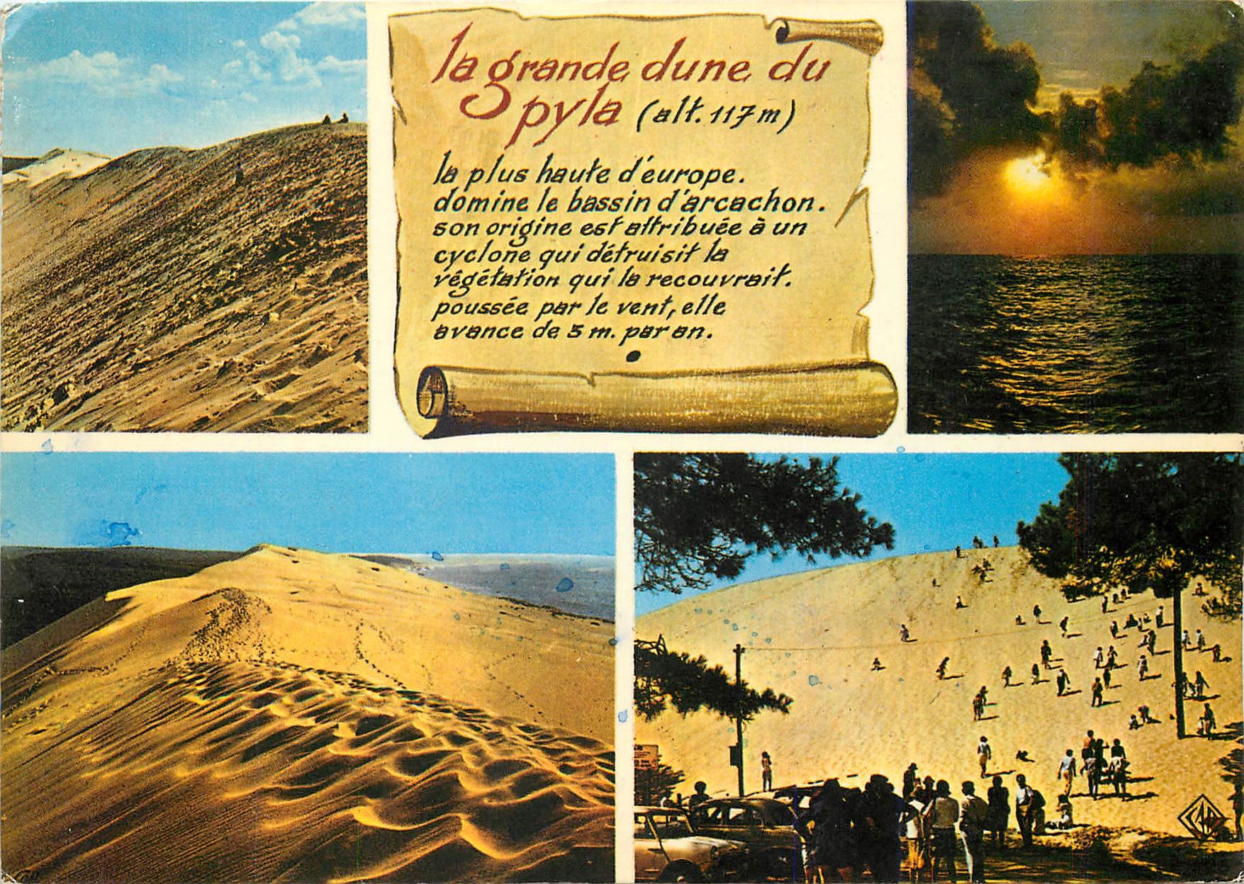 CPM Bassin d'Arcachon Dune du Pyla 