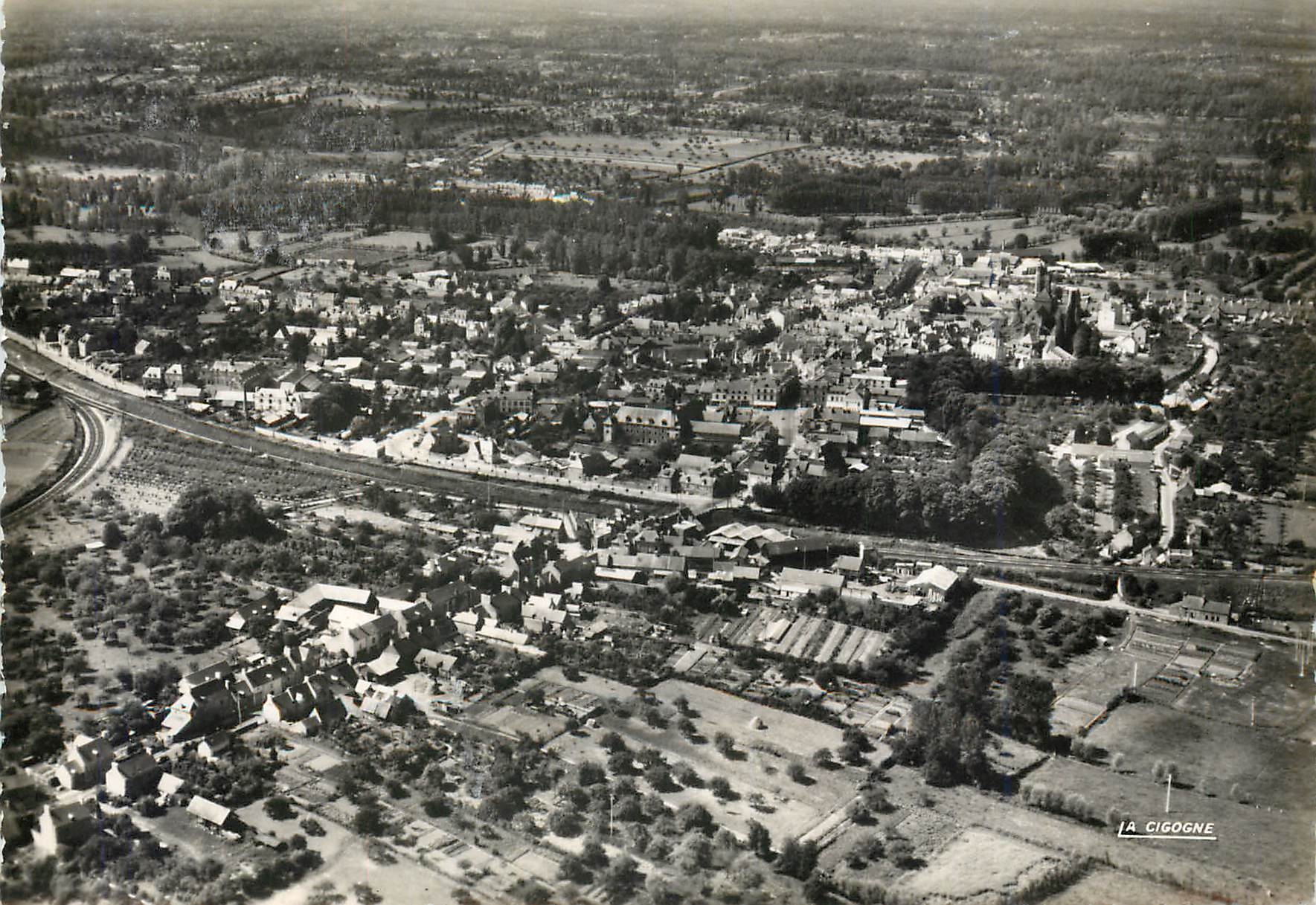 CPM Dol Ille et Vilaine Vue aerienne 