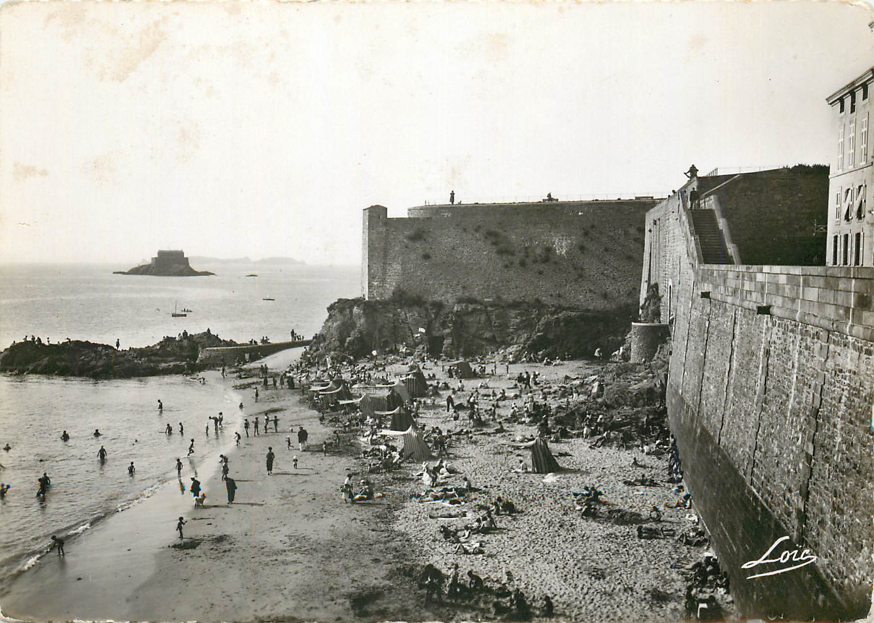 CPM Saint Malo La Hollande et la Plage du Mole 