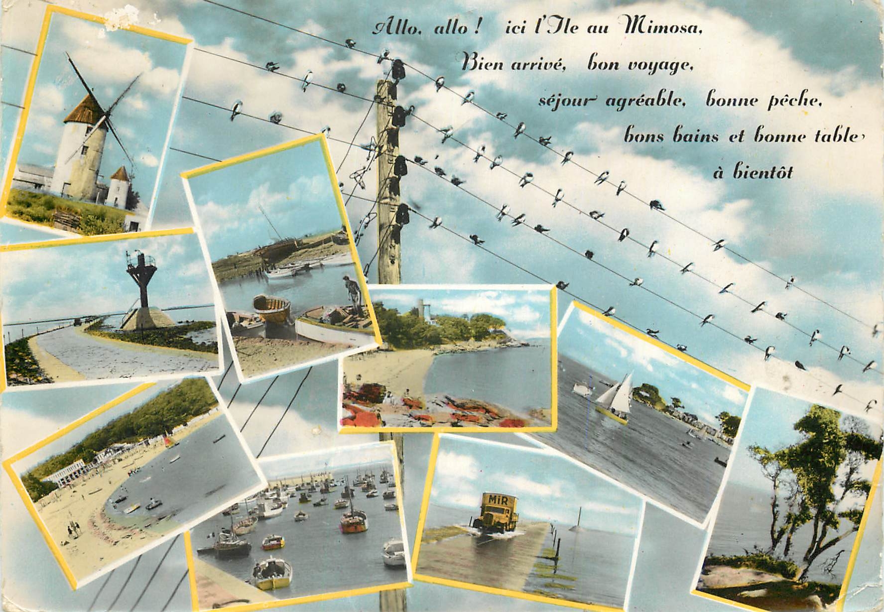 CPM Noirmoutier Vendee 