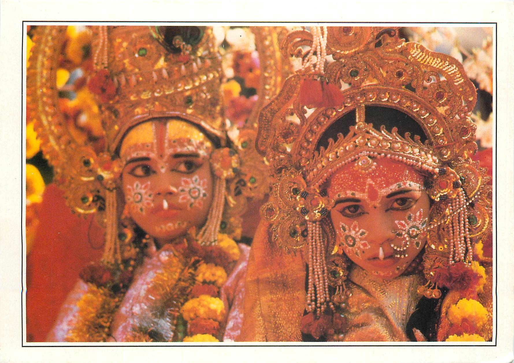 CPM Benares Evocation du Ramayana India 