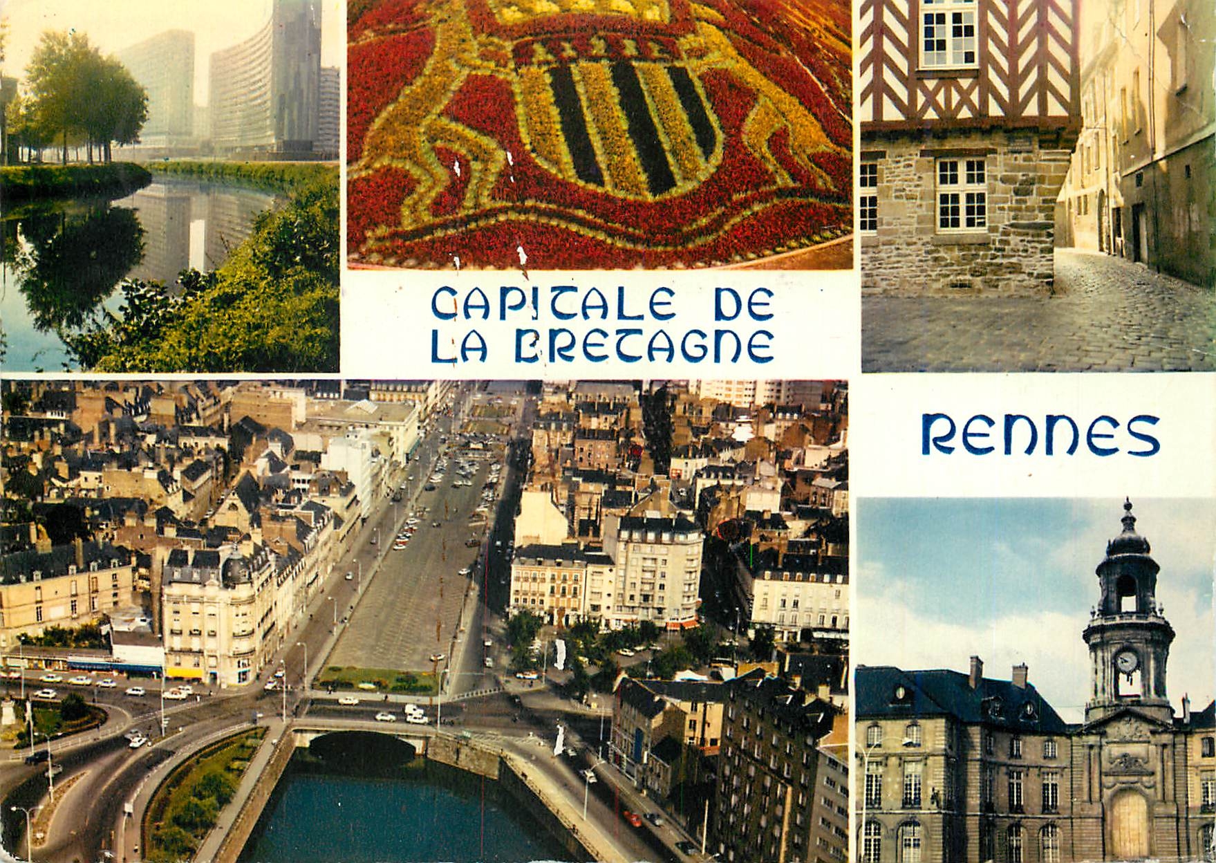 CPM Capitale de La Bretagne Rennes 