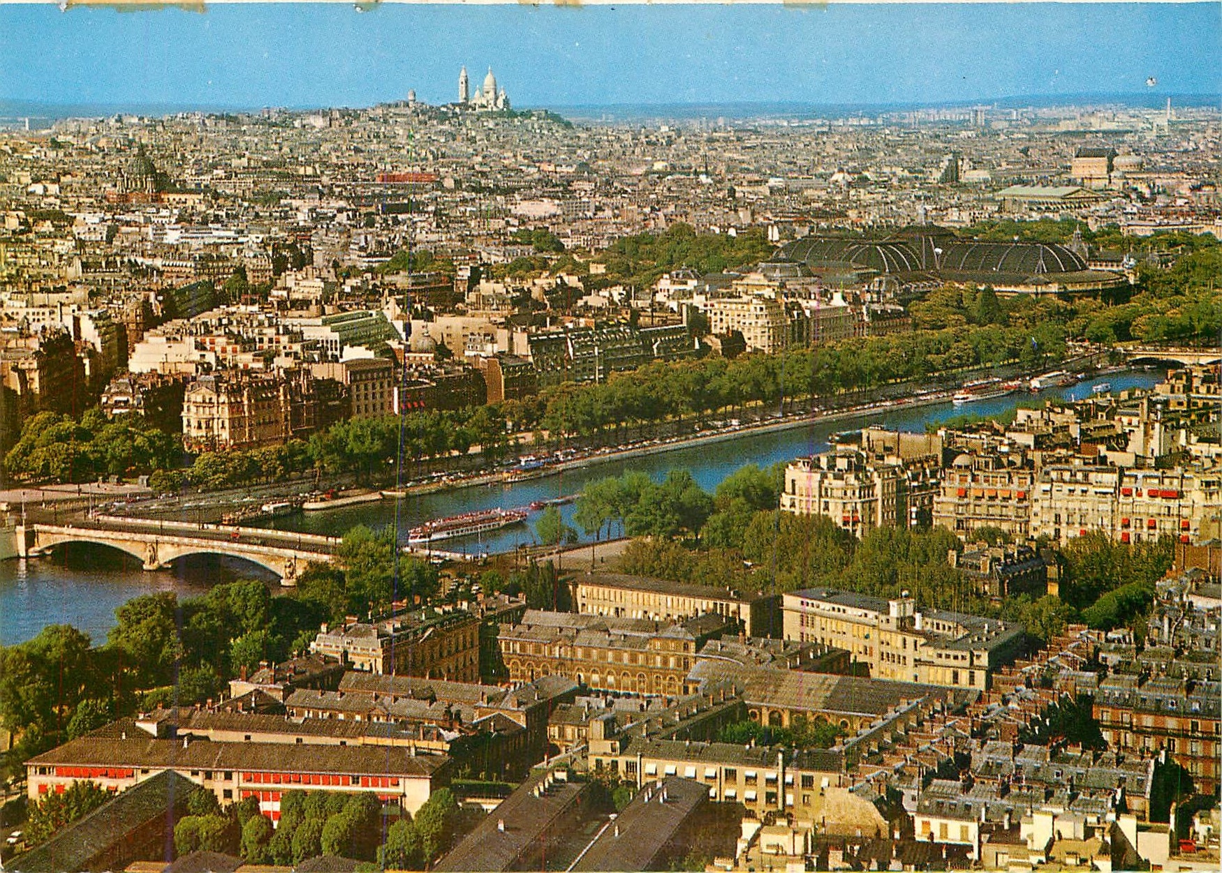 CPM Paris vu de la Tour Eiffel 