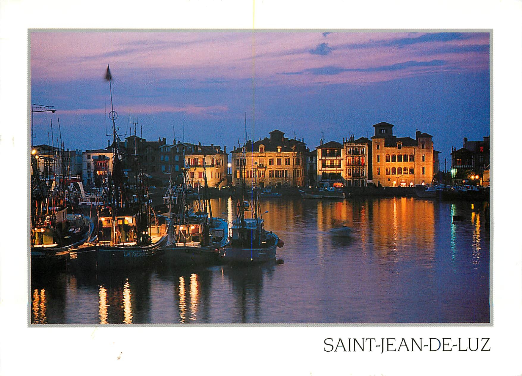 CPM Saint Jean de Luz Pyr Atl Le port 