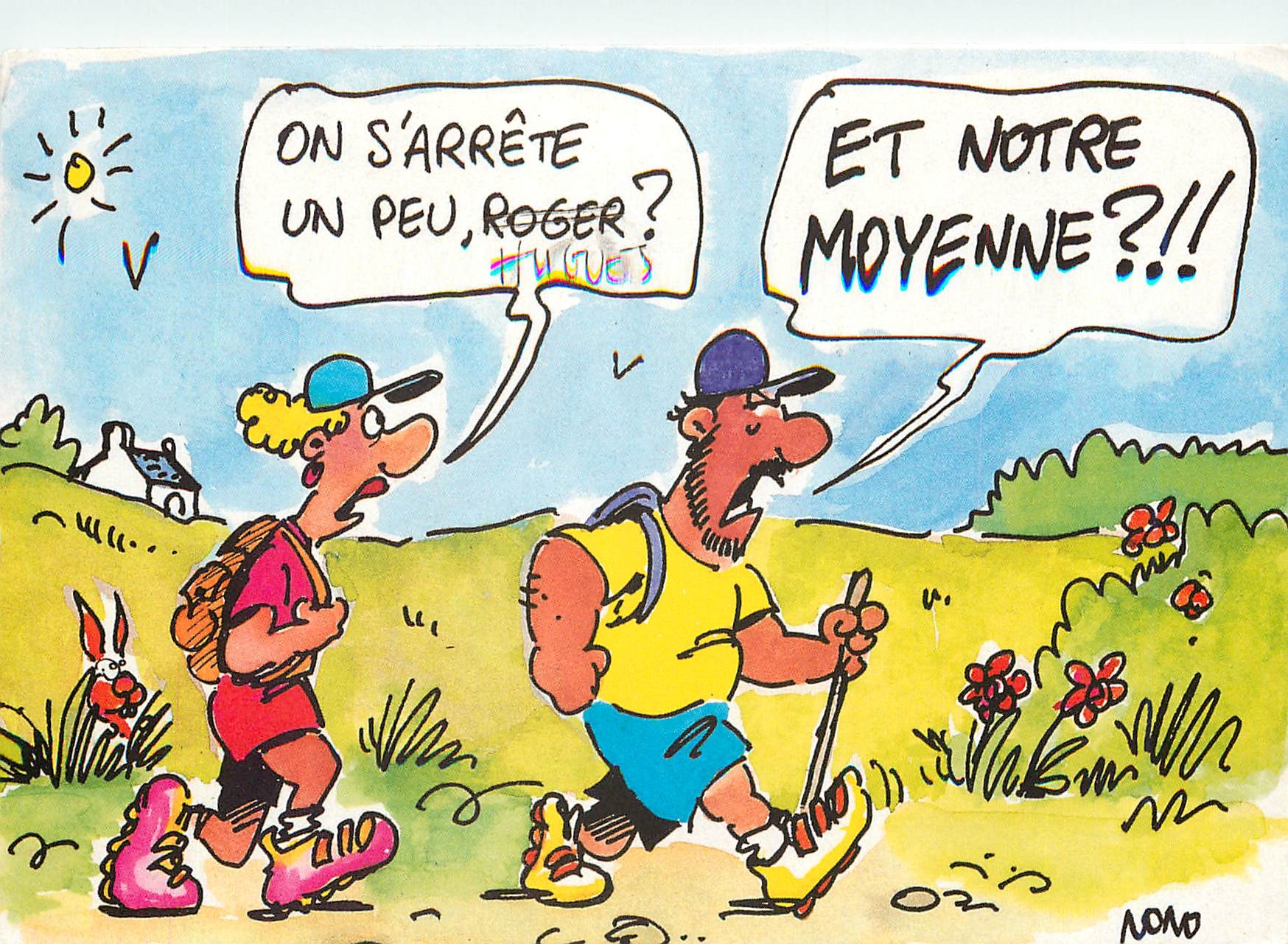 CPM Vive les Vacances La randonene 