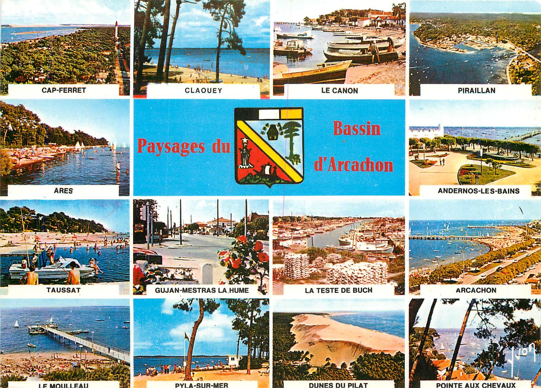CPM Paysages du Bassin d'Arcachon Gironde 
