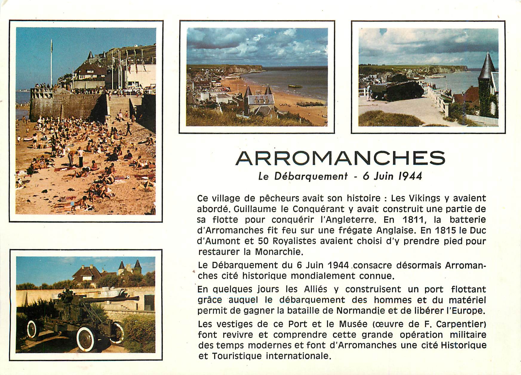 CPM Arromanches Le Debarquement 