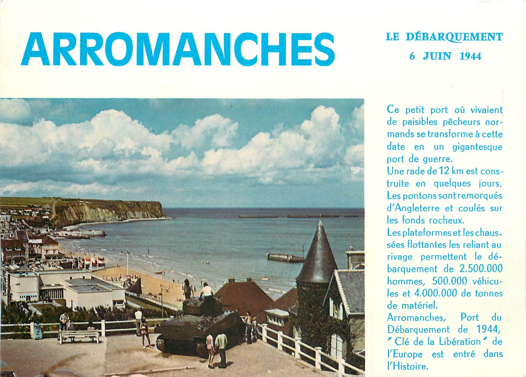 CPM Arromanches Le Debarquement 