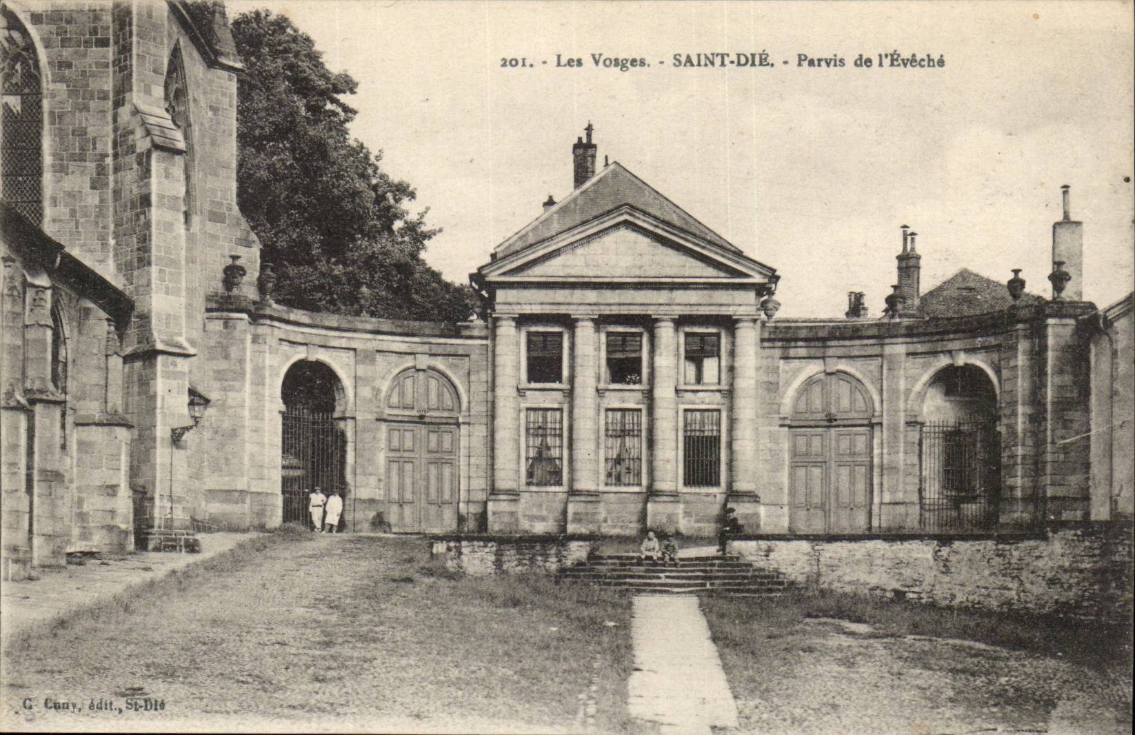 The Vosges Saint Die- Pervis of Eveche-CPA