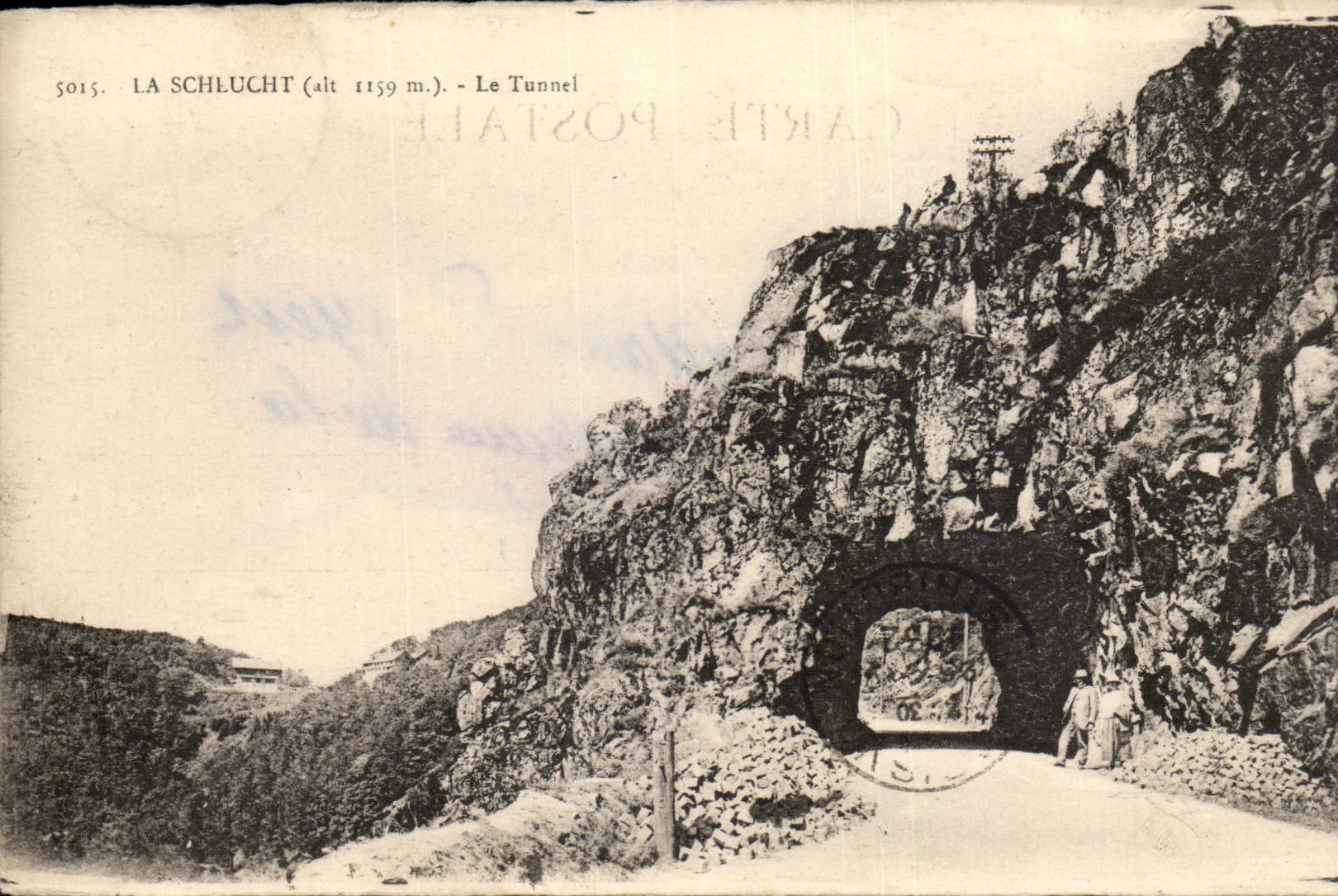 Die Vosges Schlucht (Alt 1259m) der Tunnel - CPA