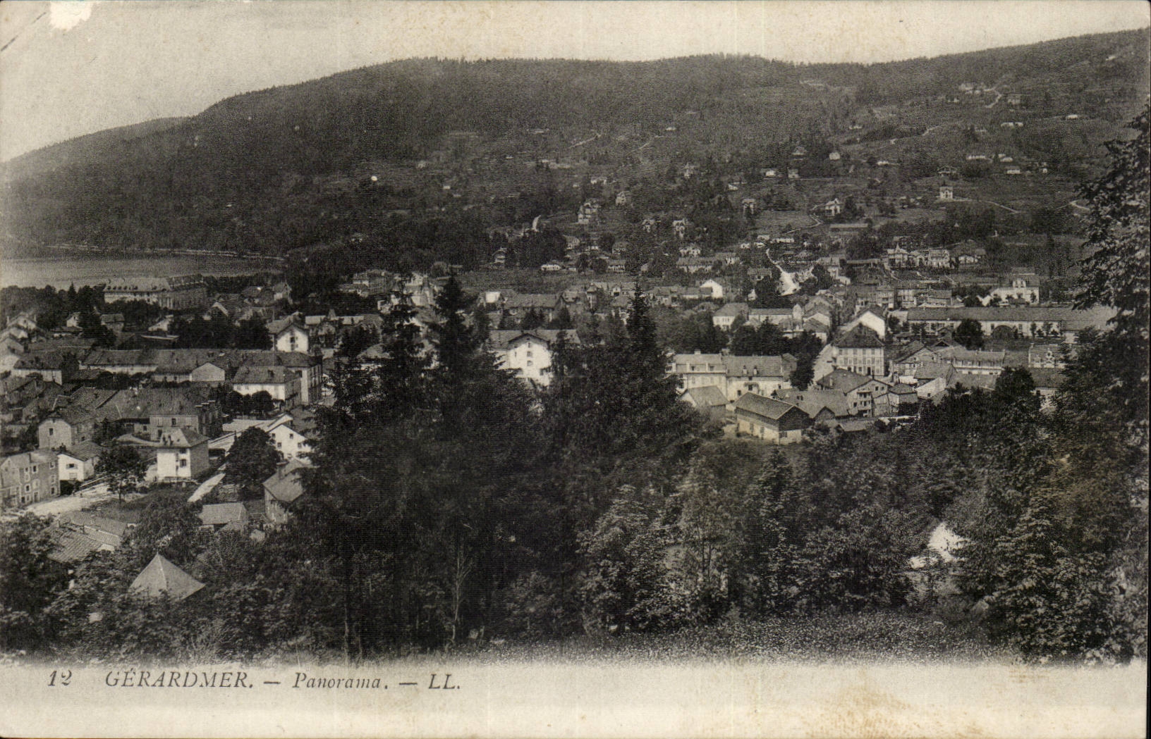The Vosges-Gerardmer Panorama - CPA