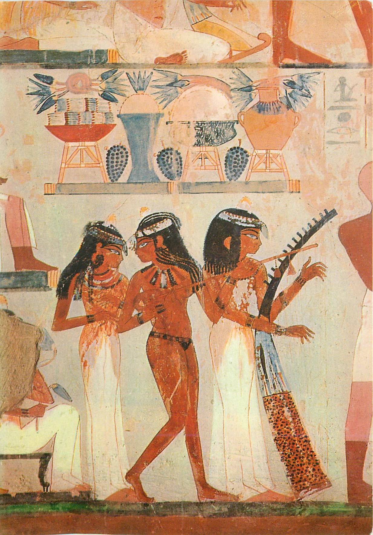 CPM Thebes Tombeau de Nakht Danseuses et Musiciennes