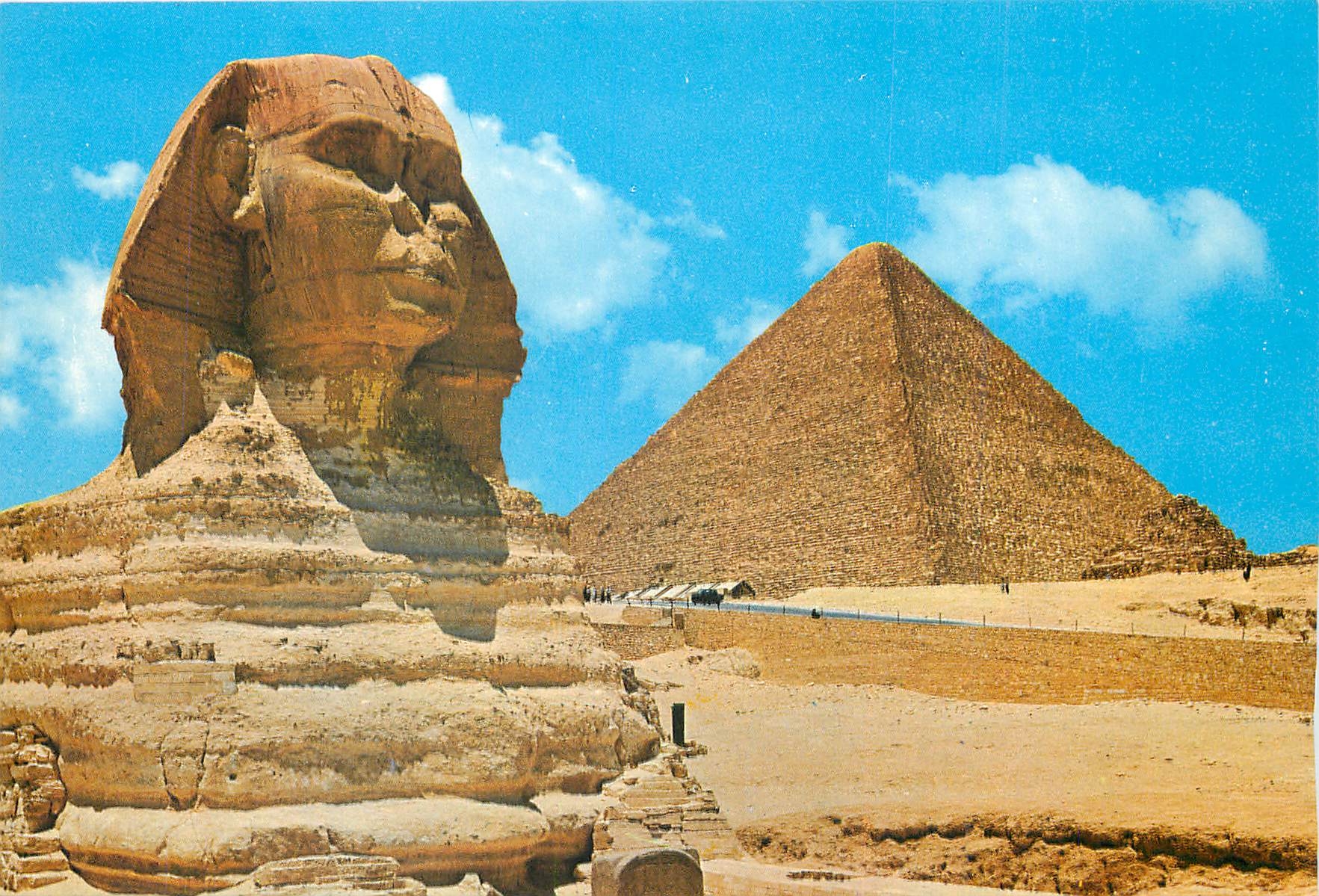 CPM Le Grand Sphinx et Pyramide de Cheops