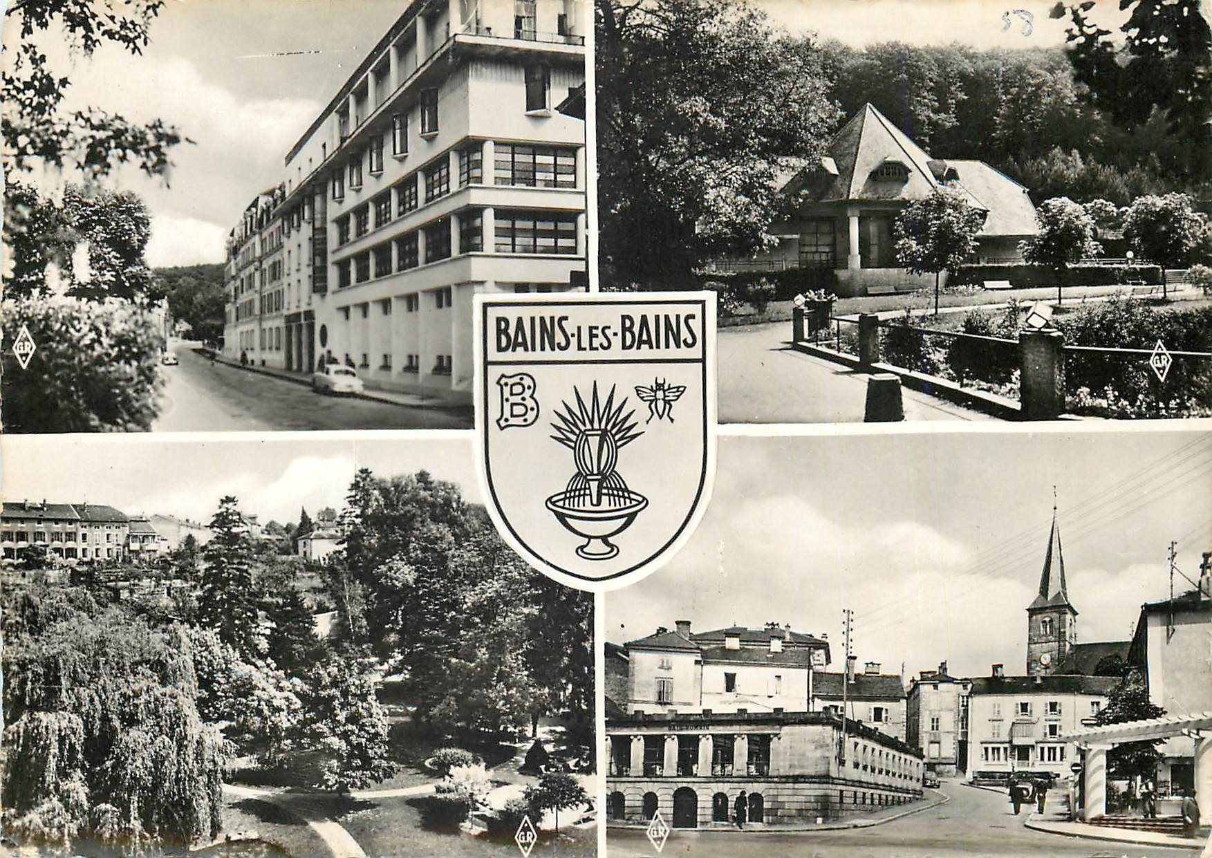 CPM Souvenir de Bains les Bains 
