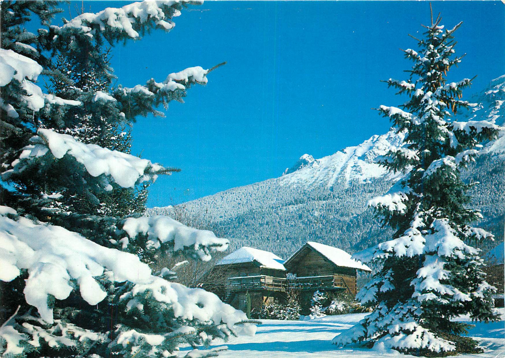 CPM Neige et soleil 