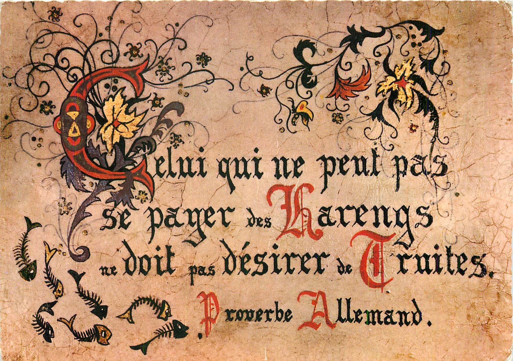 CPM Proverbes Enlumines 