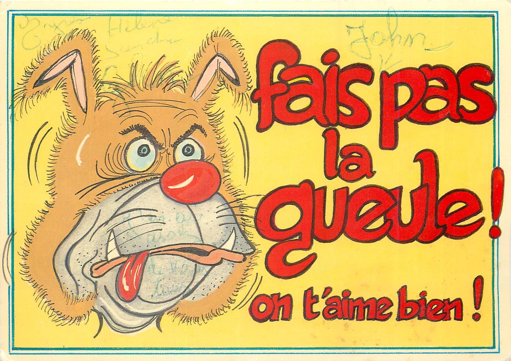 CPM Fais pas la gueule on t'aime bien 