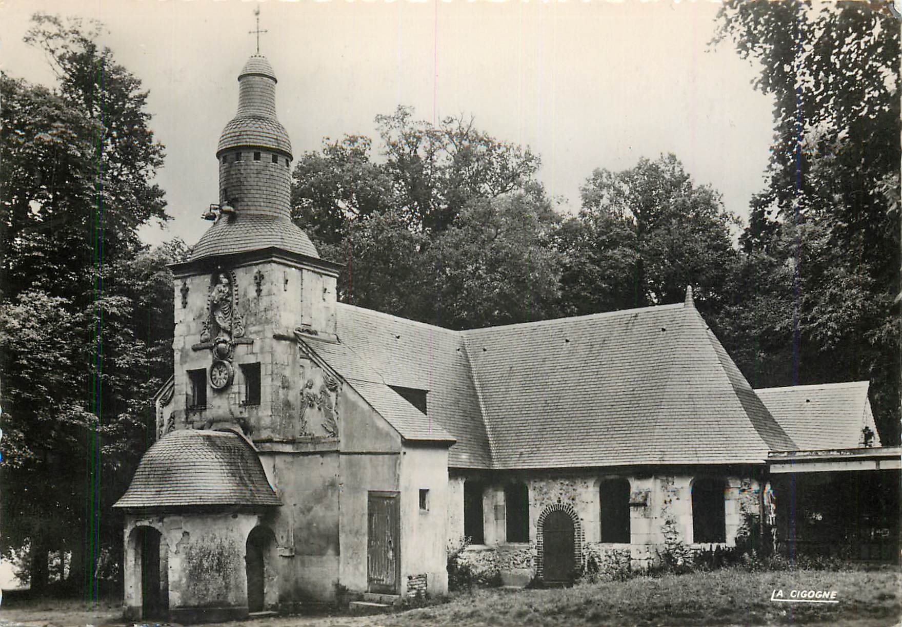 CPM Honfleur Calvados Chapelle Notre Dame de Grace 