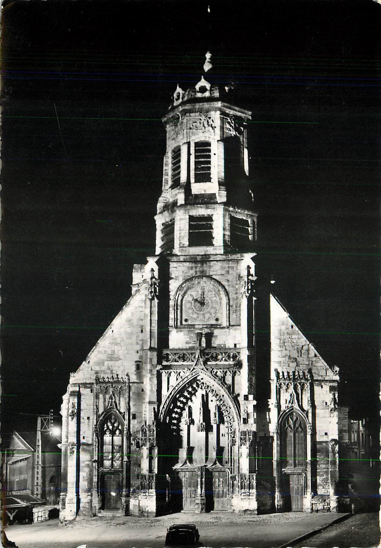 CPM Honfleur Calvados L'Eglise Saint Leonard 