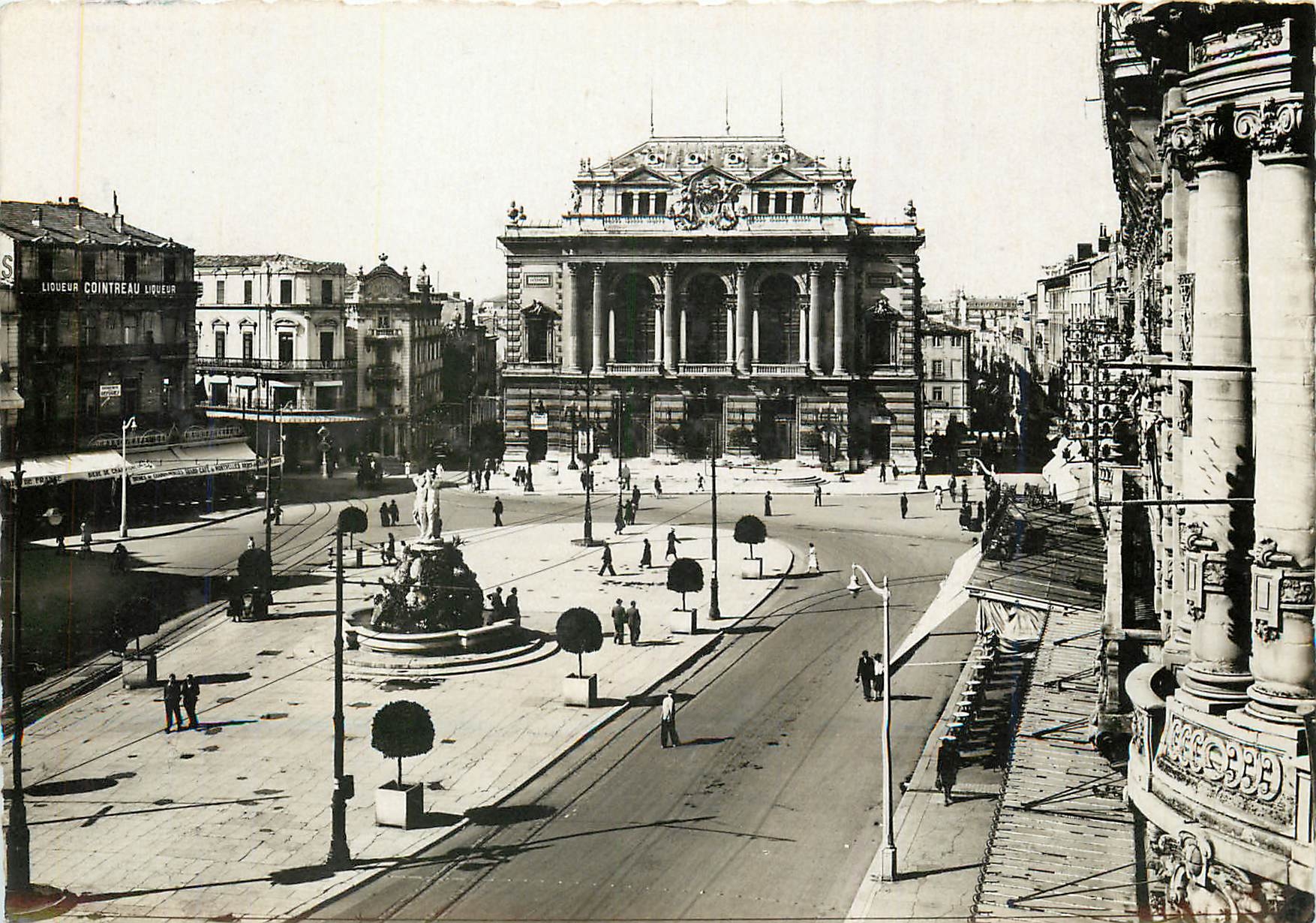 CPM Montpellier La Place de la Comedie 