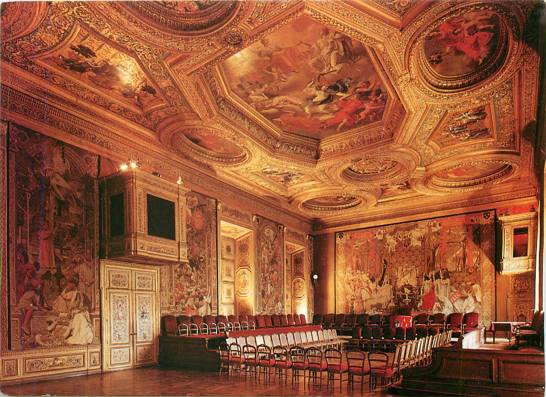 CPM Ancienne Capitale du Duche de Bretagne Rennes Palais de Justice