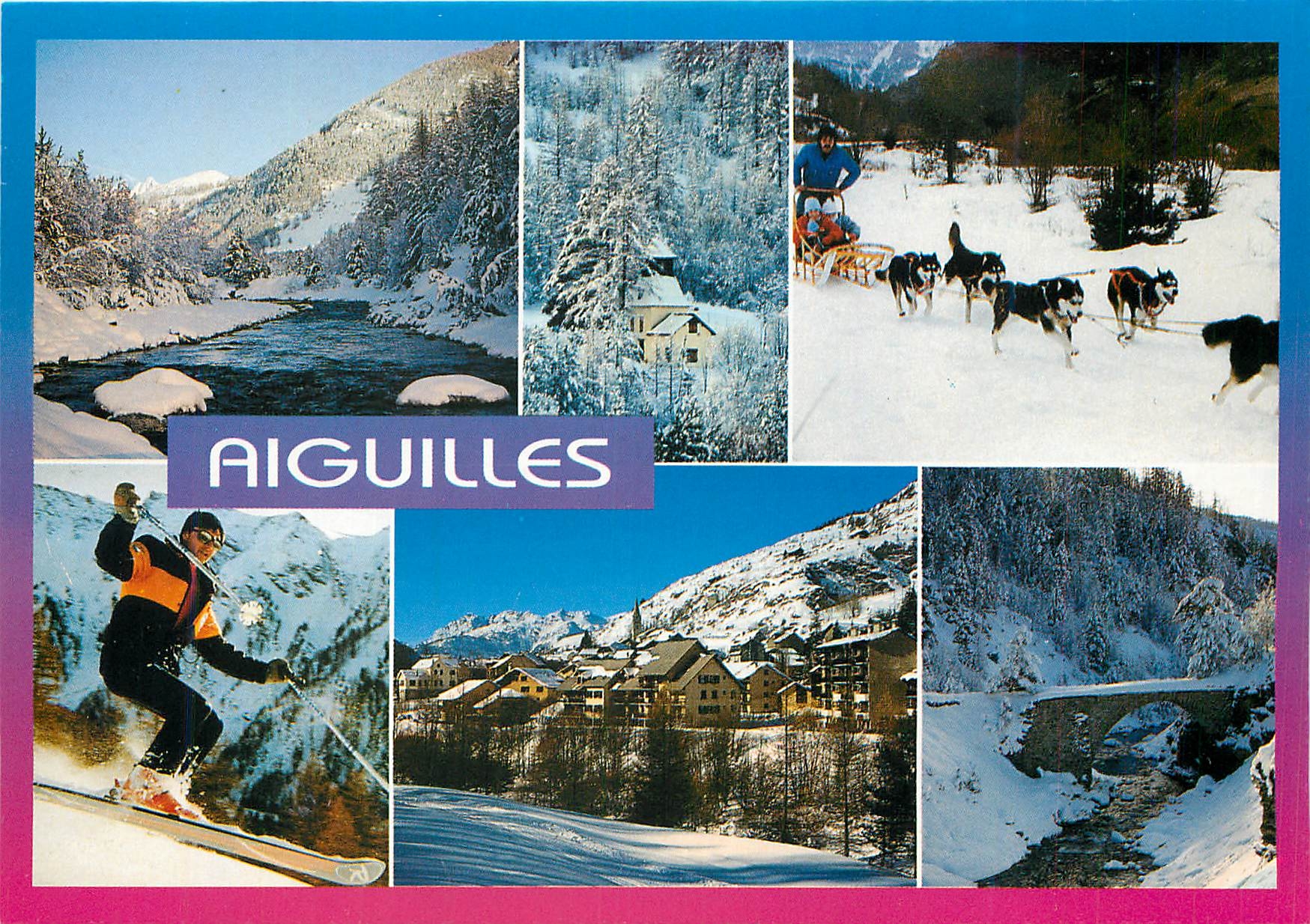 CPM Aiguilles Chiens de traineau