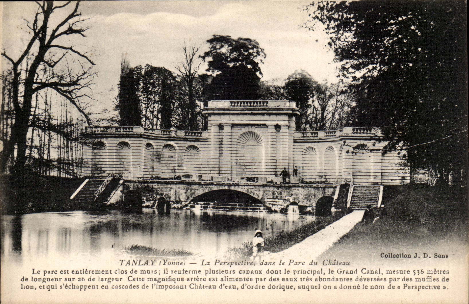 Tanlay CPA the prospect in the park for the castle