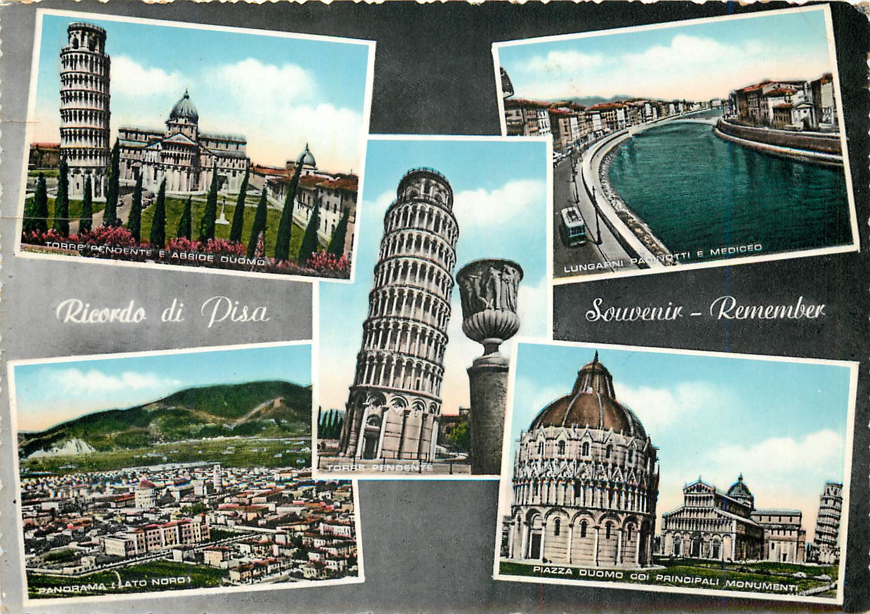 CPM Ricordo di Pisa Saouvenir