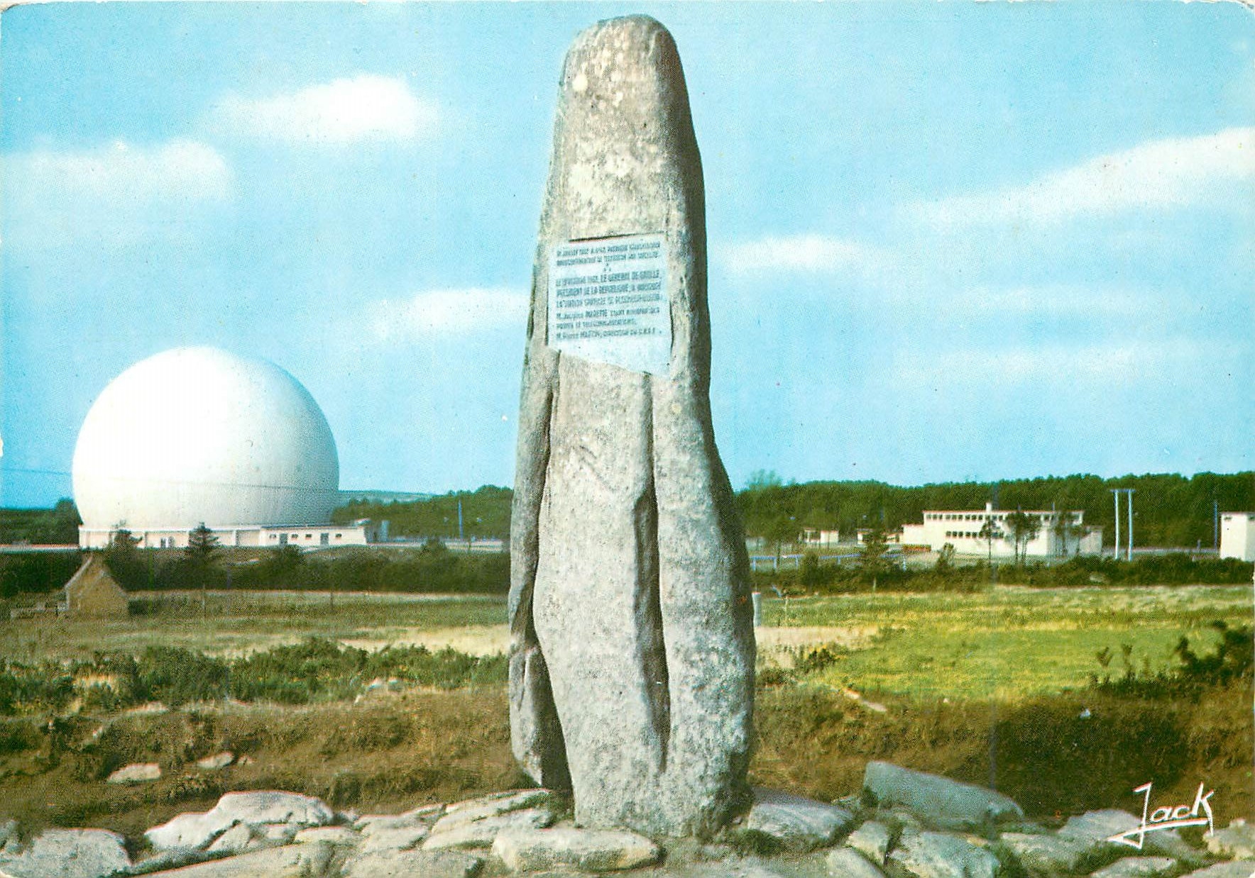 CPM Pleumeur Bodou (C du N) Station de television spatiale transatlantique inauguree par le General