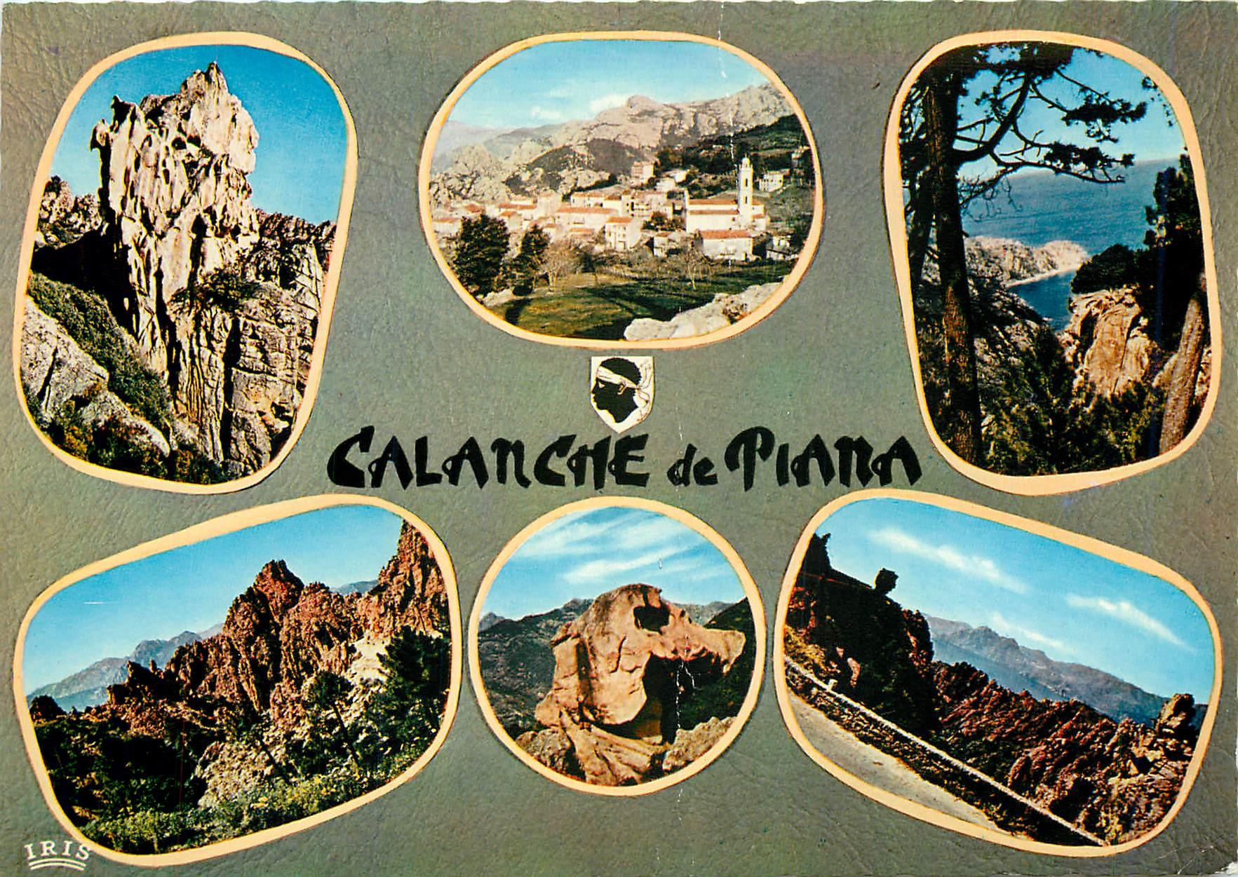 CPM Charmes et Couoleurs  de la Corse les Calanche de Piana