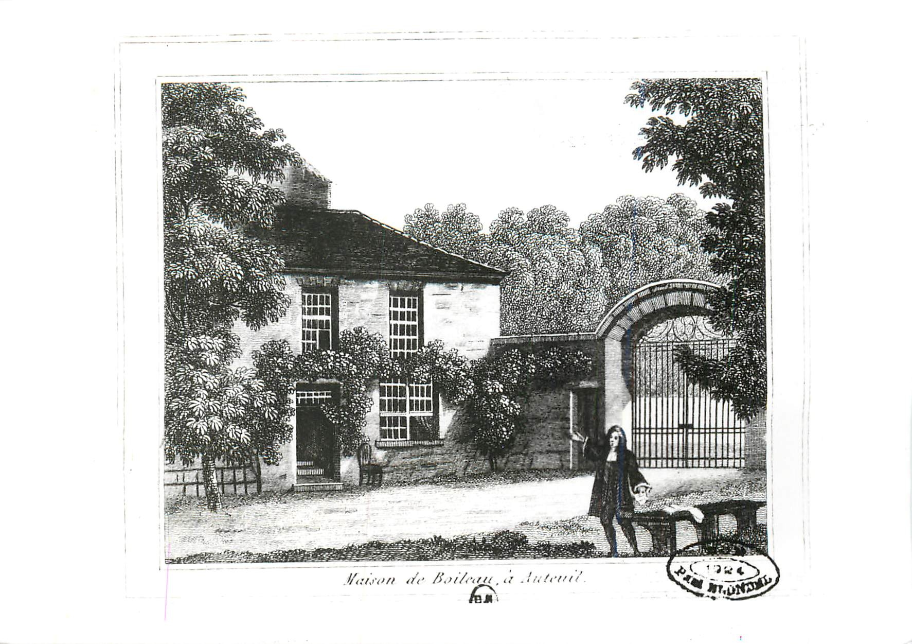 CPM Les Villages d'Auteuil et de Passy Maison de Boileau