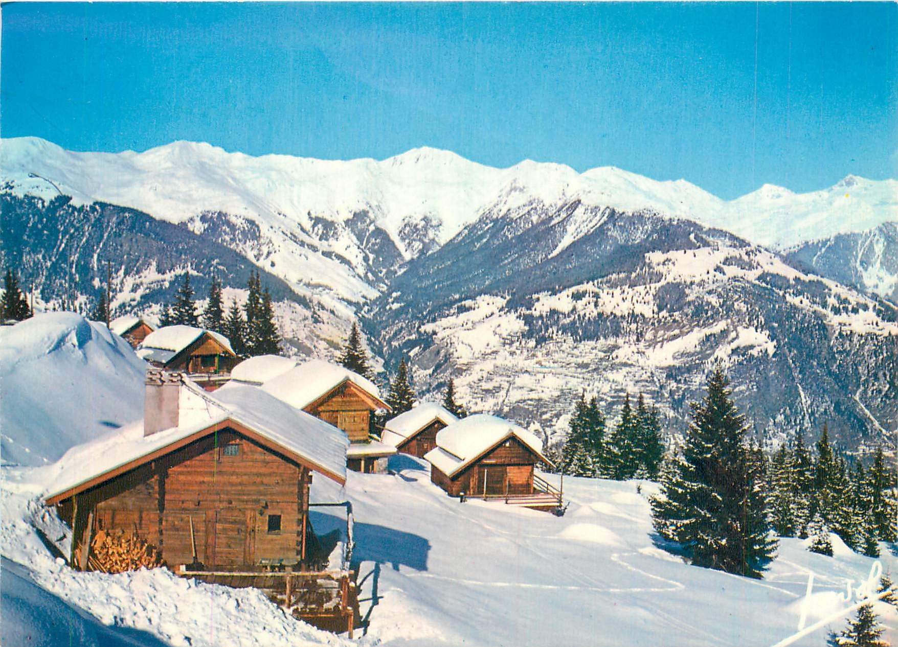 CPM Courchevel (Savoie) Les Chalets de Balicote