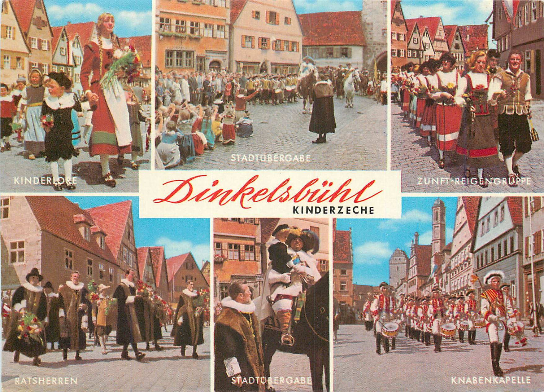 CPM Dinkelsbuhl die tausendjahrige Stadt Kinderzeche