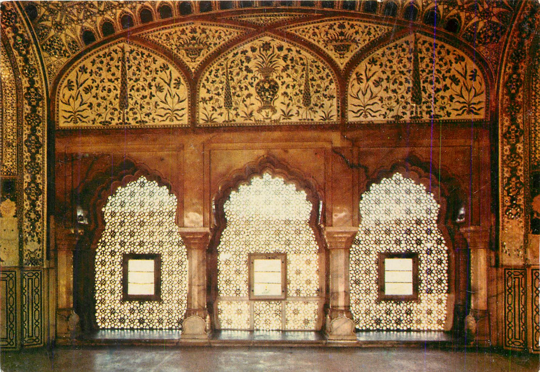 CPM Amber Palace Lattice Work inside India