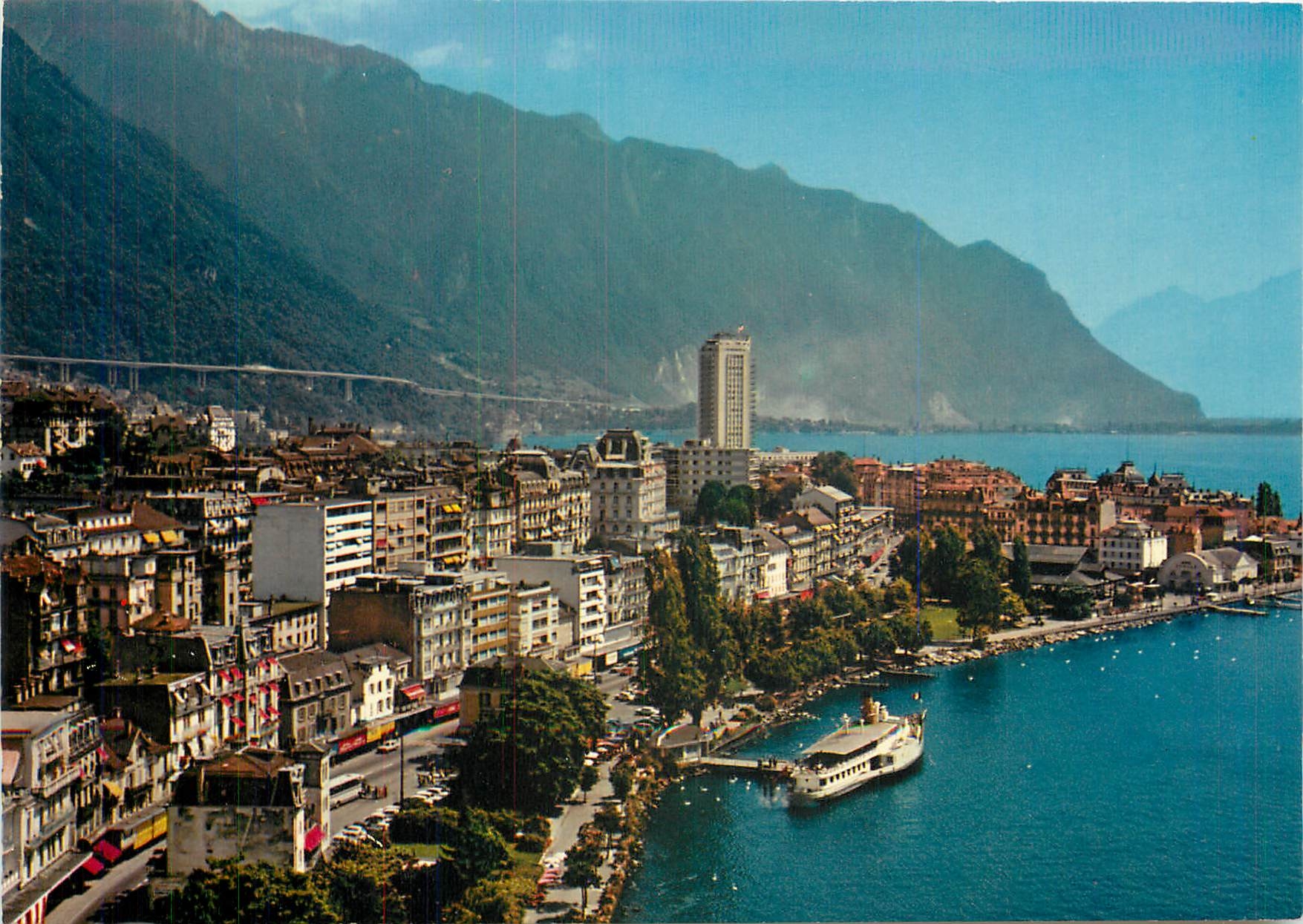 CPM Montreux Vue generale