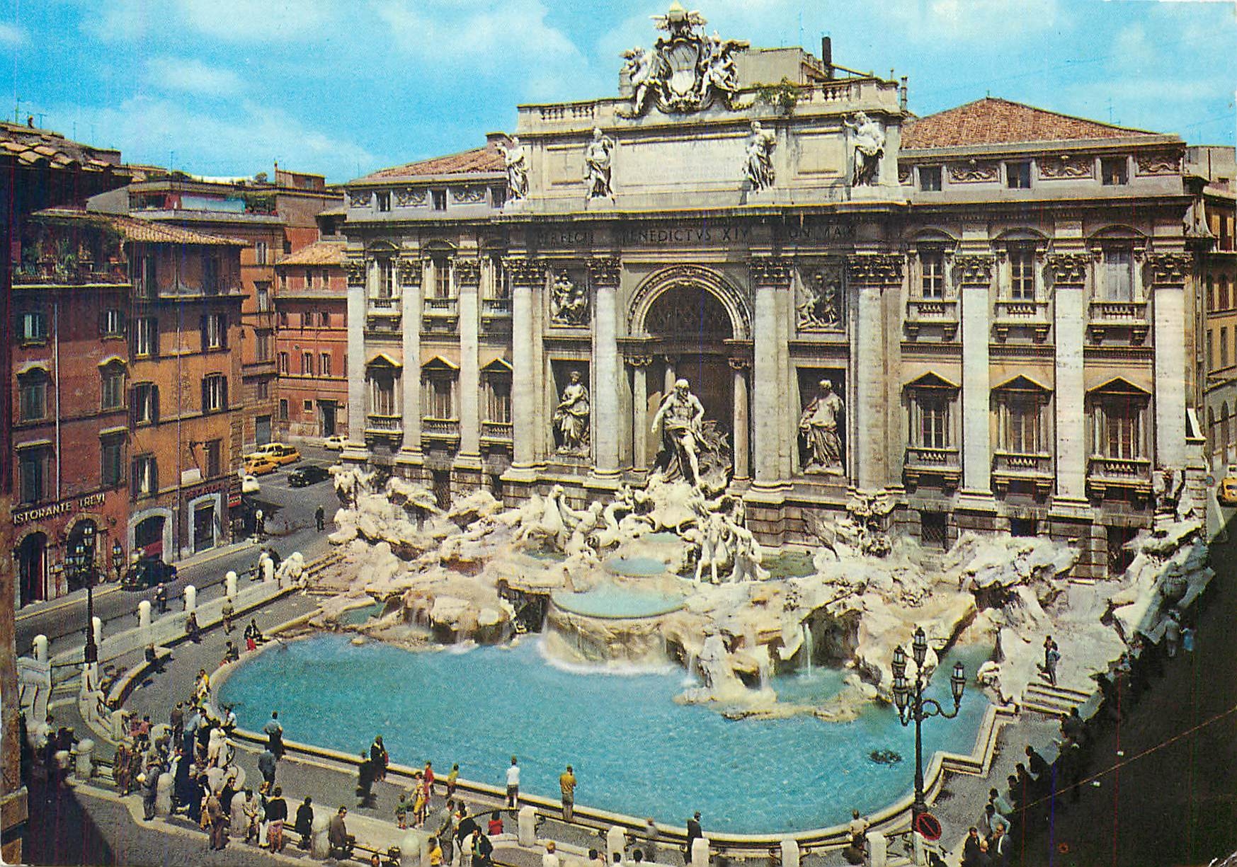 CPM Roma Fontaine de Trevi