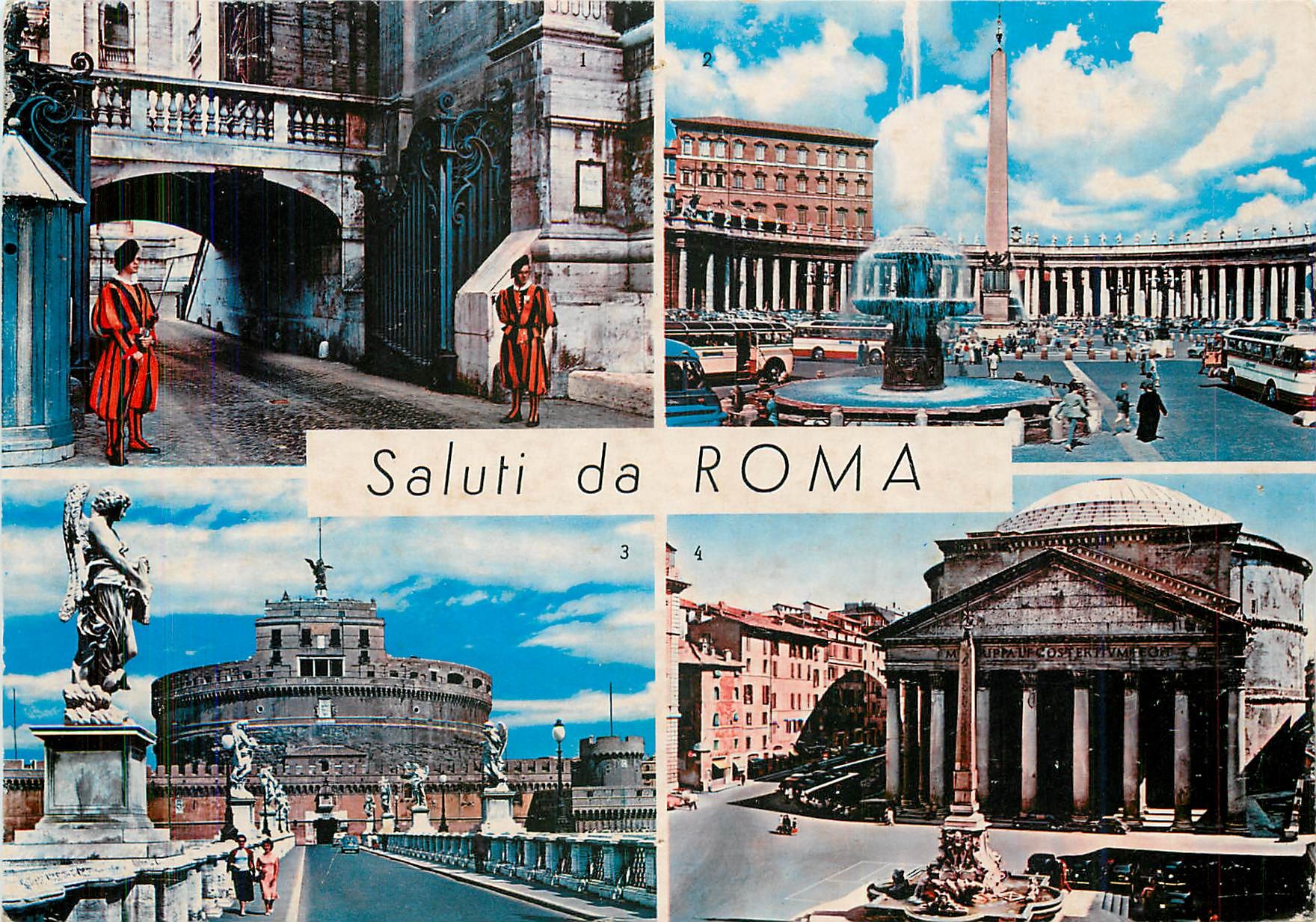 CPM Salluti da Roma Piazza S Pietro